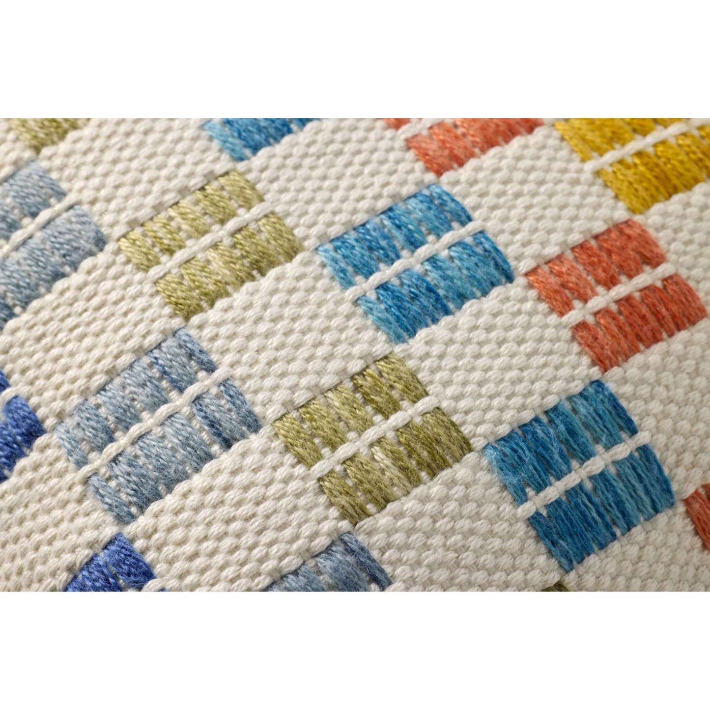 006 SI-2377695,SI-2377697 | Closeup | PLL0189 Indoor/Outdoor Pillow by Loloi in multi. Made from 100% polyester in a eclectic & global style.