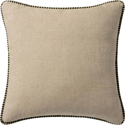 PLL0160 Pillow by Loloi. Made from 100% linen in a transitional style.