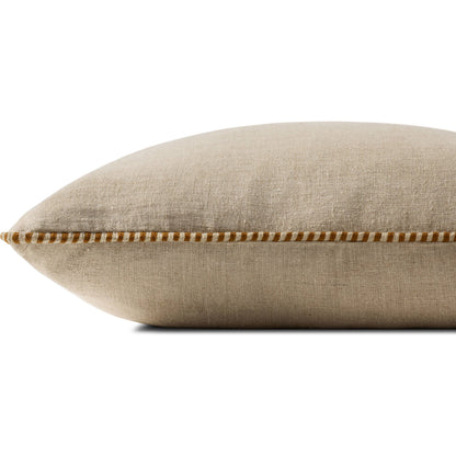 PLL0160 Pillow by Loloi. Made from 100% linen in a transitional style.