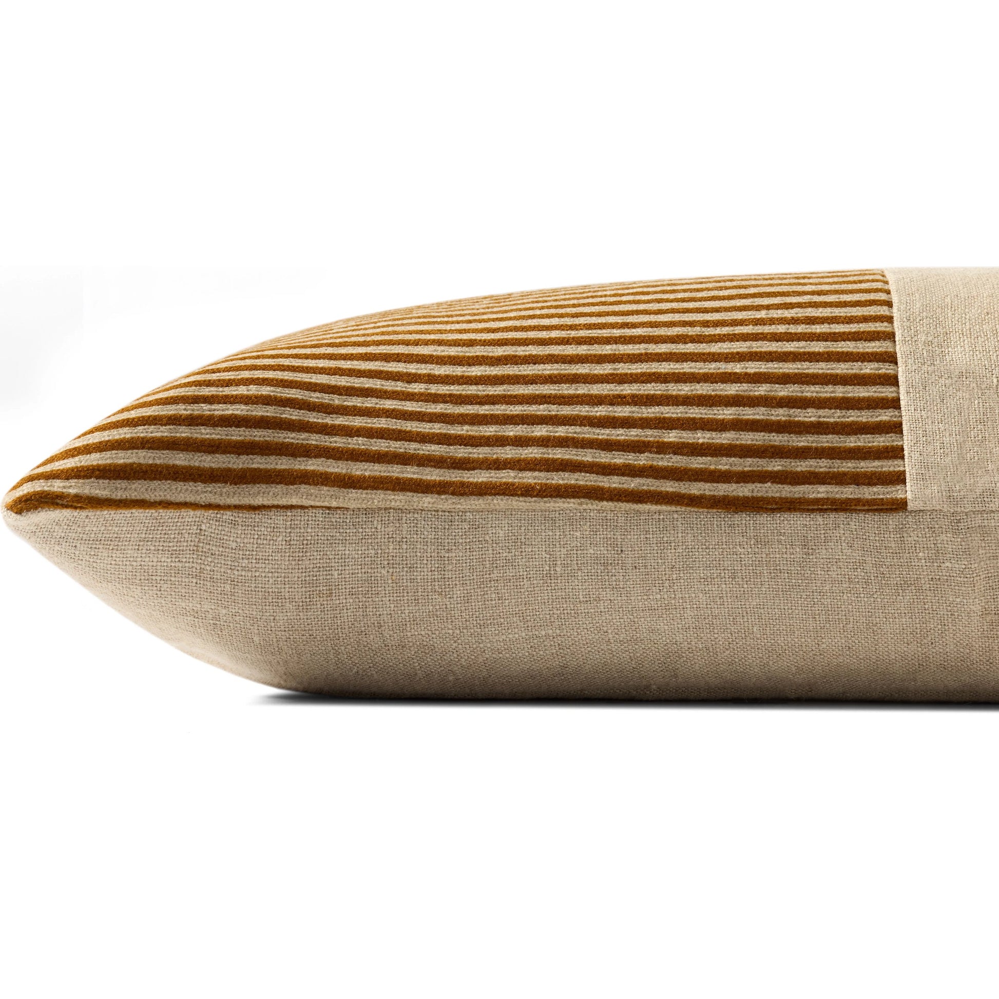 PLL0161 Pillow by Loloi. Made from 100% linen in a transitional style.
