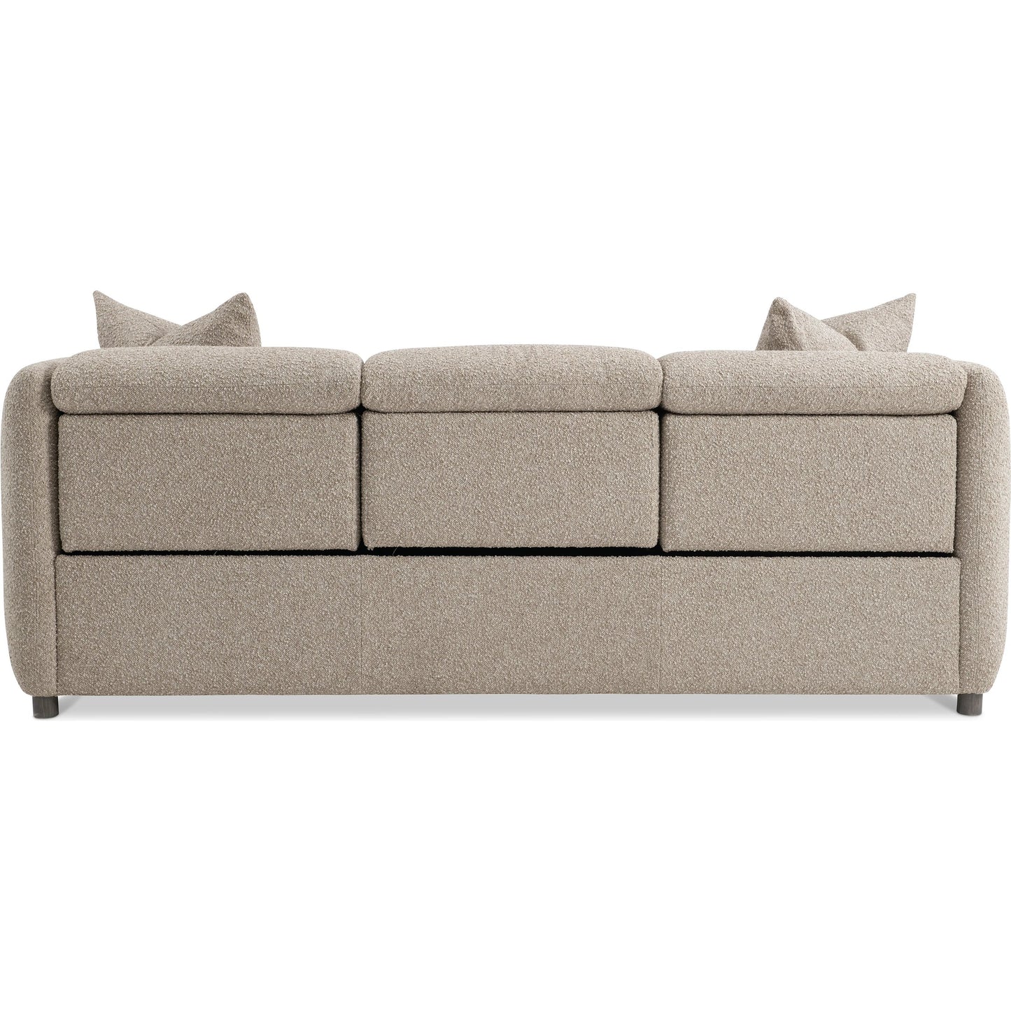 008 SI-2513405 | Additional Silo | Luc Fabric Power Motion Sofa by Bernhardt in brown. Made from fabric in a transitional style.