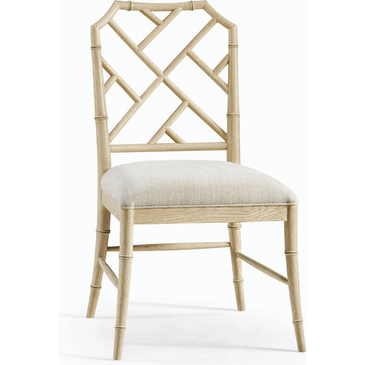 Timeless Saros Chippendale Bamboo Side Chair by Jonathan Charles. Made from unique in a modern style.