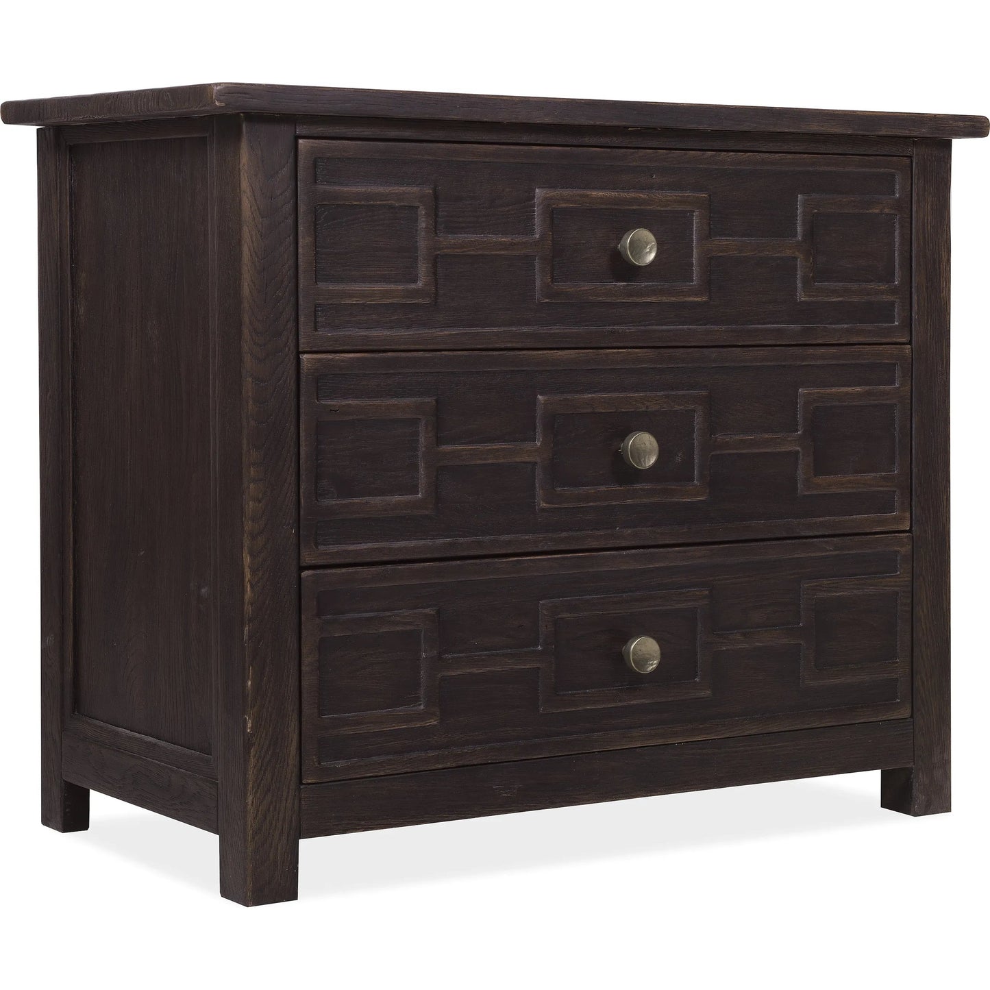 002 SI-2458505 | Primary Silo | Driftwood Bachelors Chest by Hooker Furniture. Made from unique in a traditional style.
