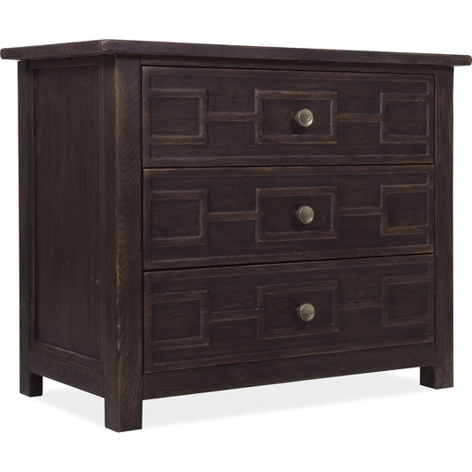 Driftwood Bachelors Chest by Hooker Furniture. Made from unique in a traditional style.