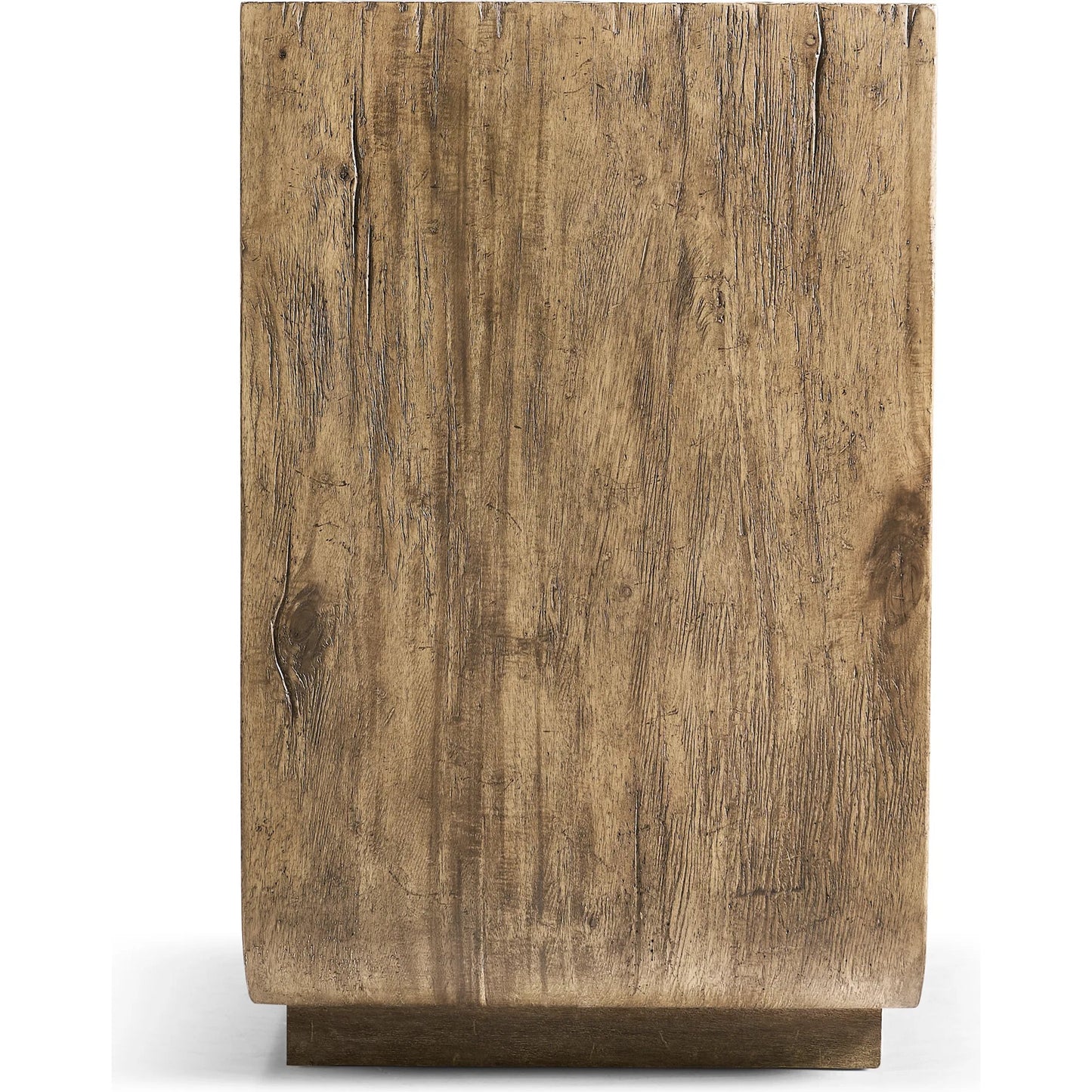 005 SI-2462629 | Additional Silo | Stone Ridge Leather Credenza by Jonathan Charles in tully light acacia. Made from acacia in a transitional style.