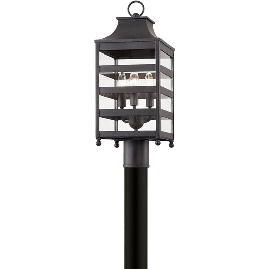 Holstrom Post by Troy in forged iron. Made from hand crafted aluminum in a modern style.