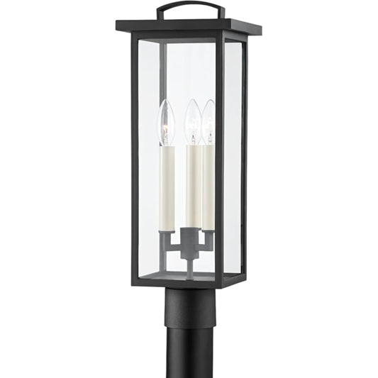 Eden Exterior Post by Troy. Made from aluminum, stainless steel in a transitional style.