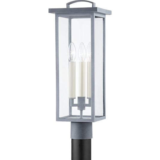 Eden Exterior Post by Troy. Made from aluminum, stainless steel in a transitional style.