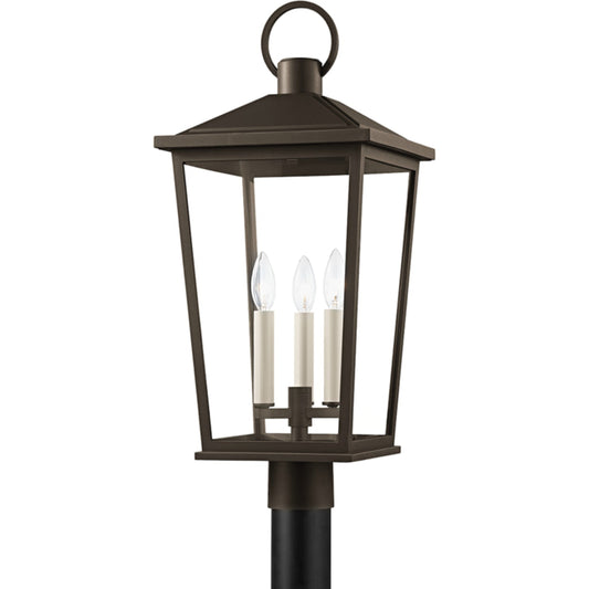 Soren Exterior Post by Troy. Made from aluminum, stainless steel in a transitional style.