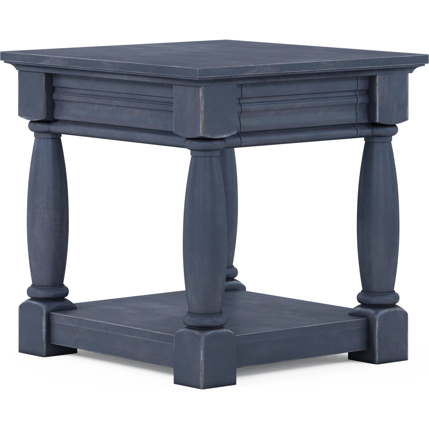 001 SI-2155753 | Primary Silo | Alcove End Table by A.R.T. Furniture in slate. Made from acacia solids, maple veneers in a transitional style.
