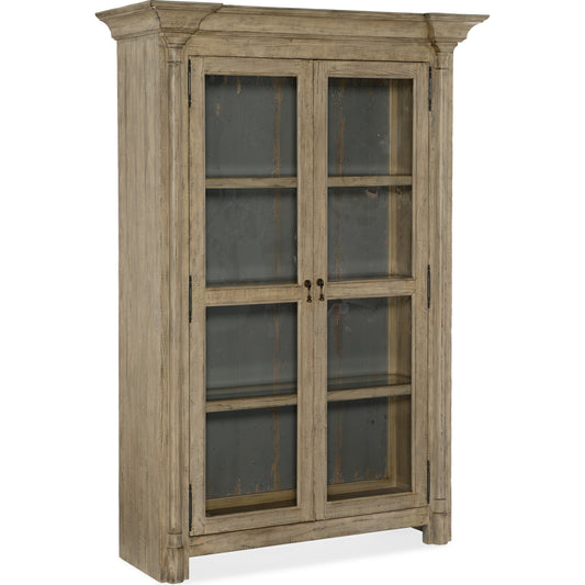 Ciao Bella Display Cabinet by Hooker Furniture. Made from maple, pine veneers with glass in a traditional style.