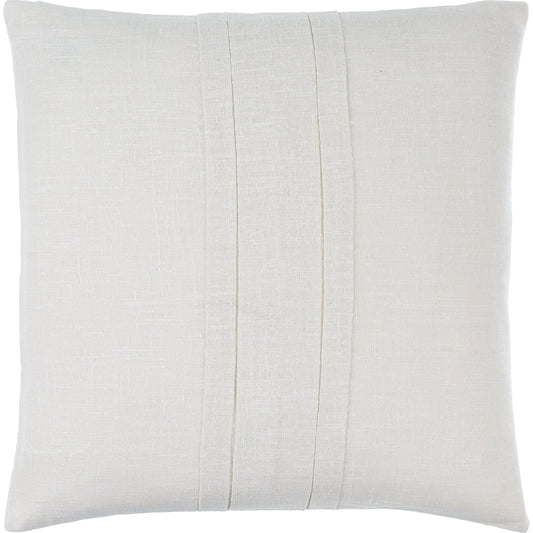 Pleated Cotton Pillow - 488462 by Livabliss. Made from front: 100% cotton, back: 100% cotton in a modern style.
