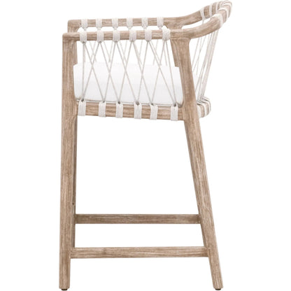 Pacific Counter Stool by Essentials For Living. Made from unique in a transitional style.