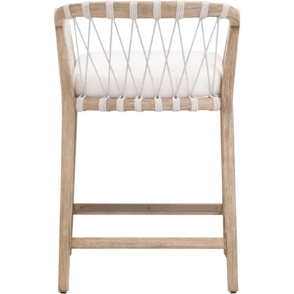 Pacific Counter Stool by Essentials For Living. Made from unique in a transitional style.