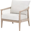White Speckle Flat Rope, Performance White Speckle, Washed Ever Teak
