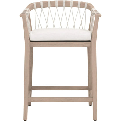 Pacific Counter Stool by Essentials For Living. Made from unique in a transitional style.