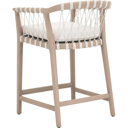 Pacific Counter Stool by Essentials For Living. Made from unique in a transitional style.