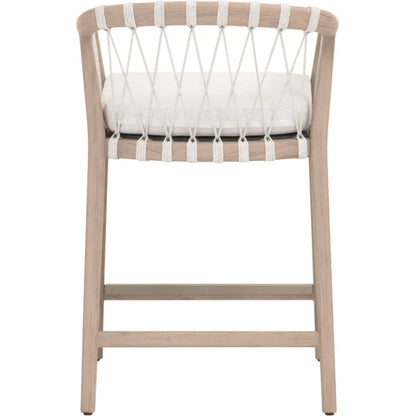 Pacific Counter Stool by Essentials For Living. Made from unique in a transitional style.