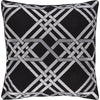 Black, Gray / Down Feather / 18" x 18"