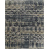Blue, Gray, Tan / 2' x 3'