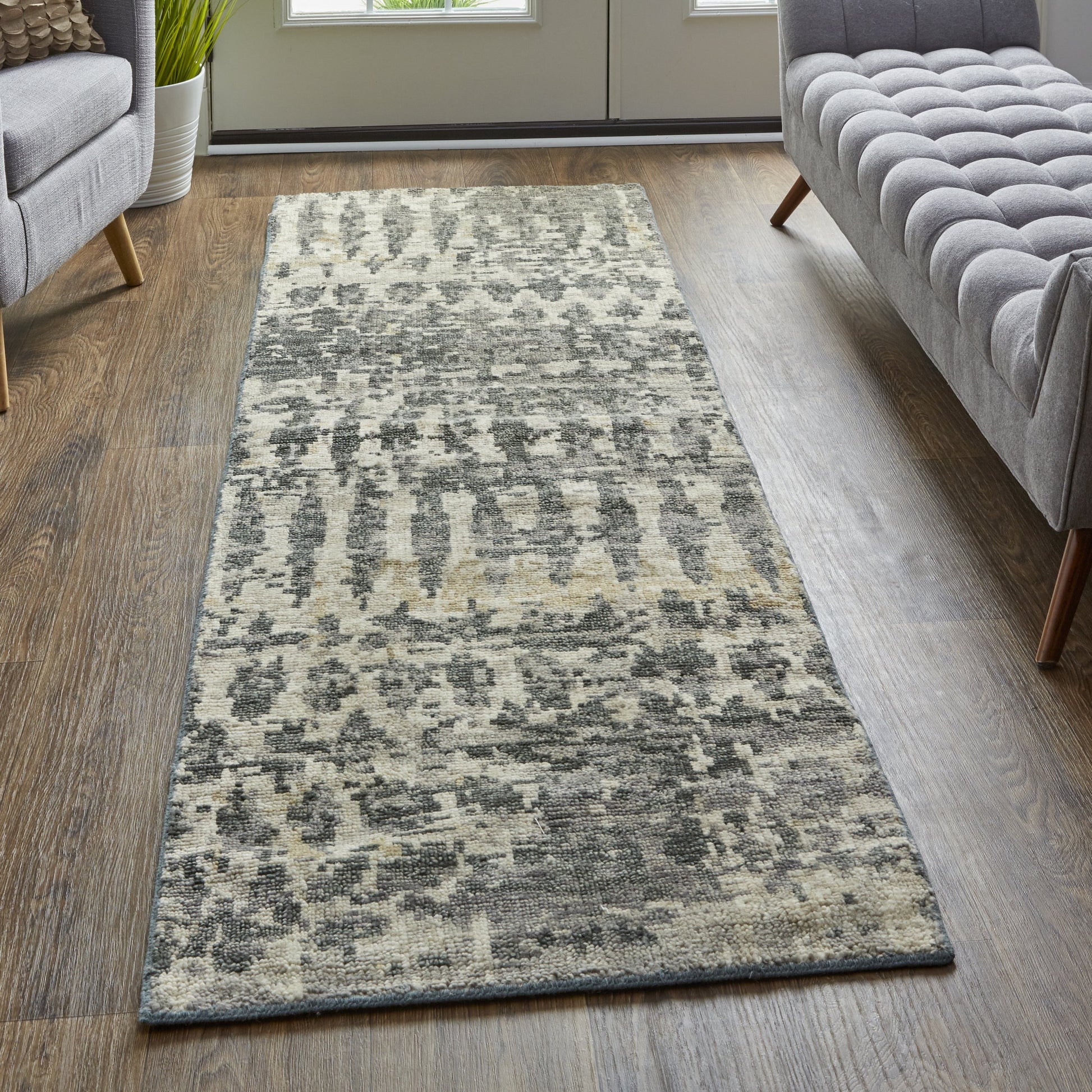 Palomar Transitional Rug - 6632F by Feizy. Made from wool in a unique style.