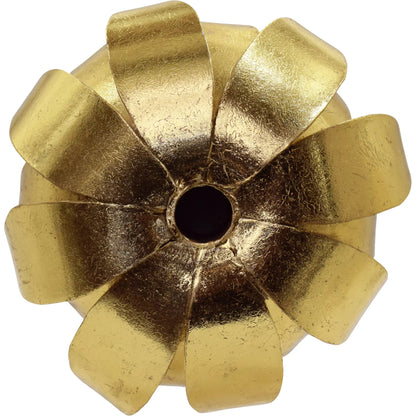 Palmy Iron Palm Tree Candle Holder by Worlds Away in gold. Made from unique in a modern style.