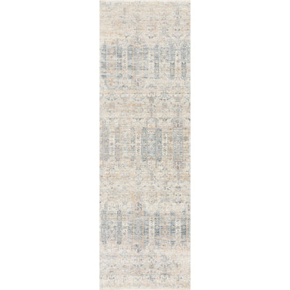 Pandora PAN-02 Rug by Loloi in ivory, mist. Made from 100% polyester in a traditional style.