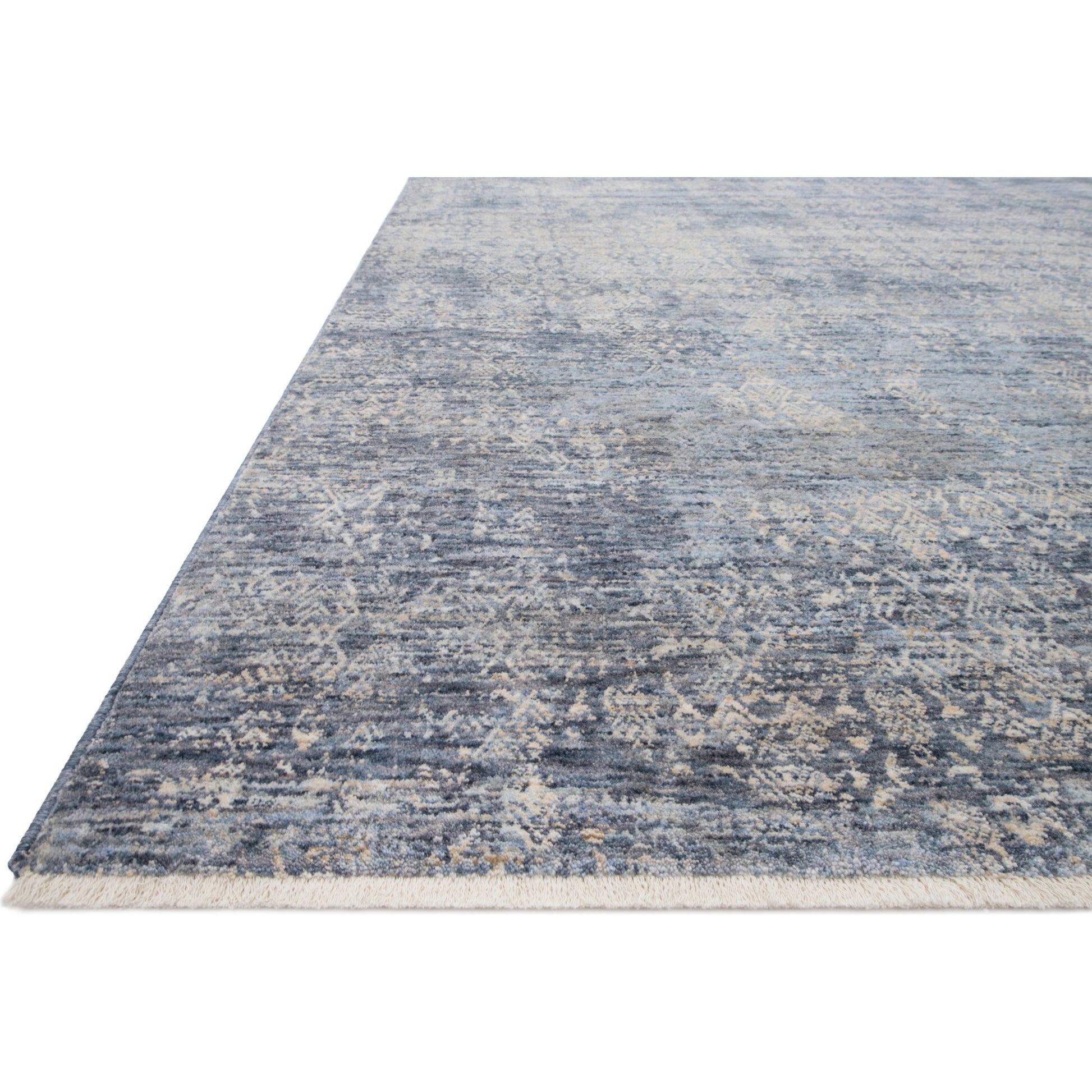 Pandora PAN-03 Rug by Loloi in dark blue. Made from 100% polyester in a transitional style.