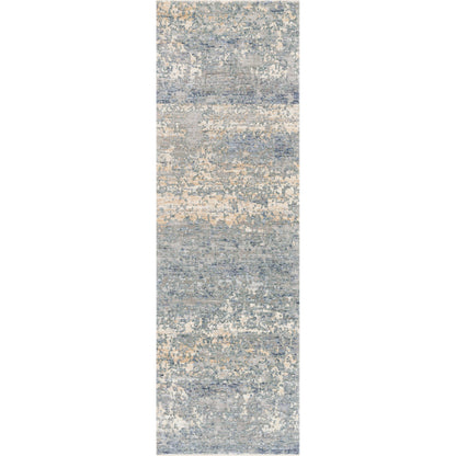 Pandora PAN-05 Rug by Loloi in blue, gold. Made from 100% polyester in a modern style.