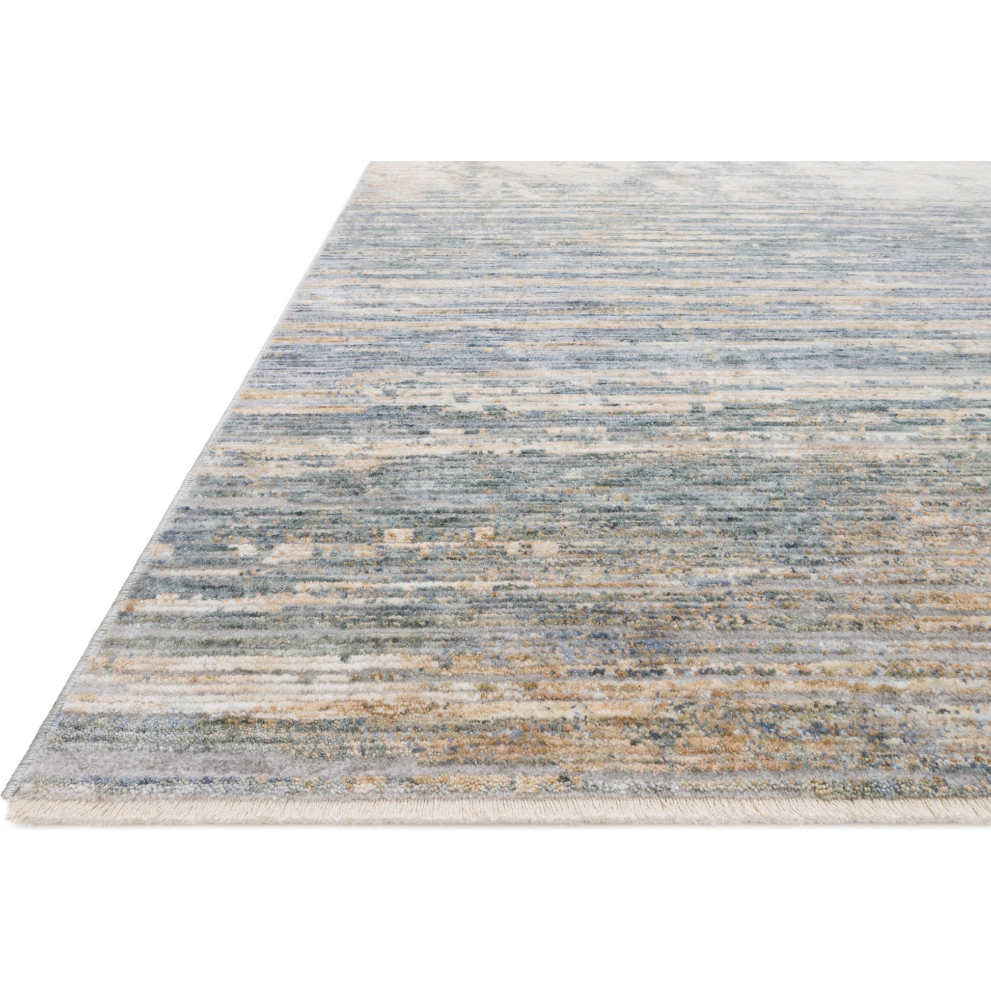 Pandora PAN-06 Rug by Loloi in ivory, blue. Made from 100% polyester in a modern style.