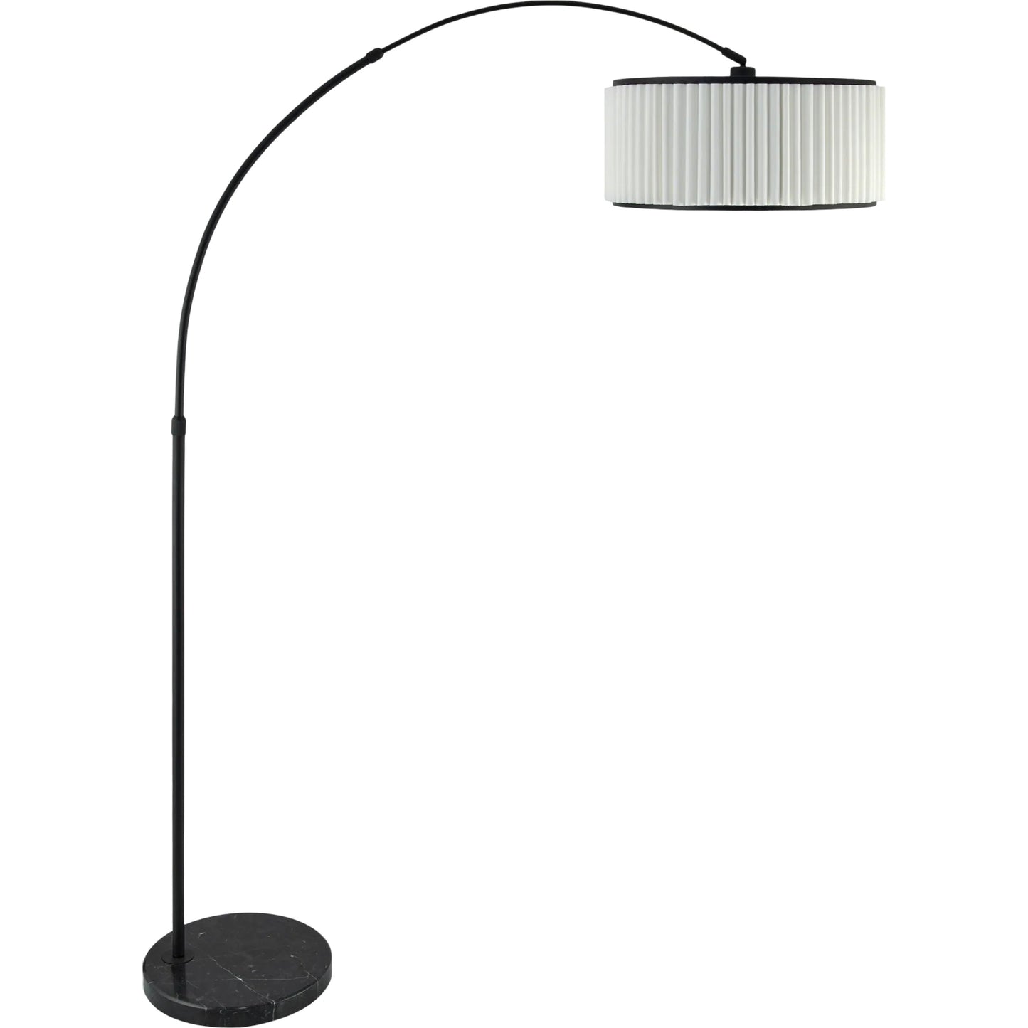 001 SI-2459369 | Primary Silo | Palato Accent Floor Lamp by Surya. Made from iron, marble, linen, polyester in a modern style.