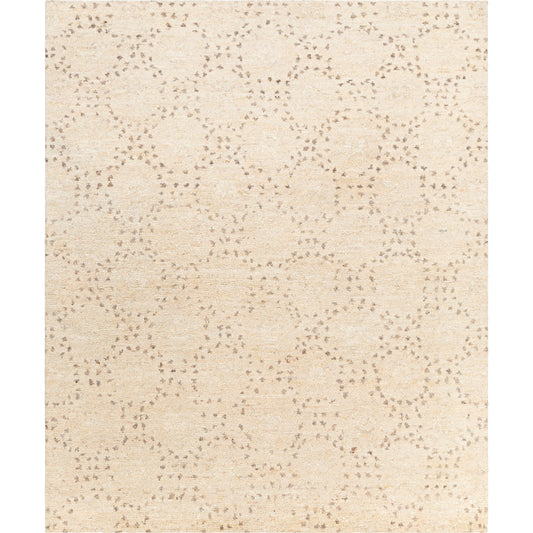 Pampa Rug - 26048 by Surya in cream, ivory, dark brown, charcoal, brown, black. Made from 90% wool, 10% polyester in a unique style.