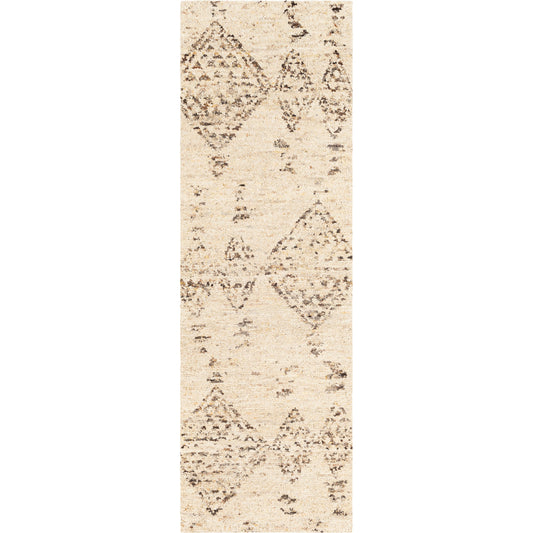 Pampa Rug - 26047 by Surya in cream, ivory. Made from 90% wool, 10% polyester in a unique style.