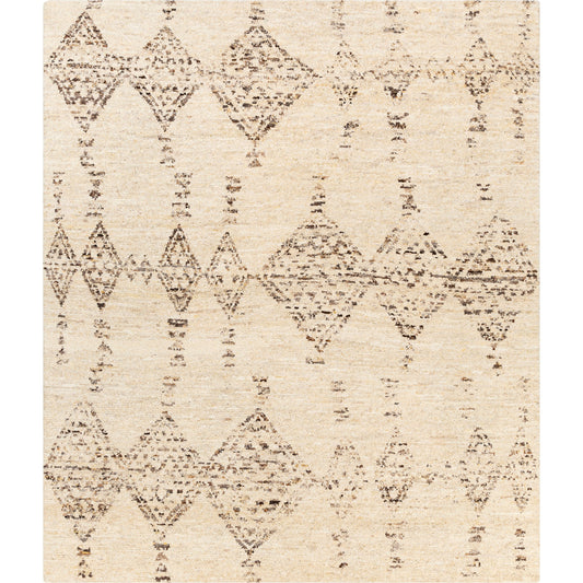 Pampa Rug - 26047 by Surya in cream, ivory. Made from 90% wool, 10% polyester in a unique style.