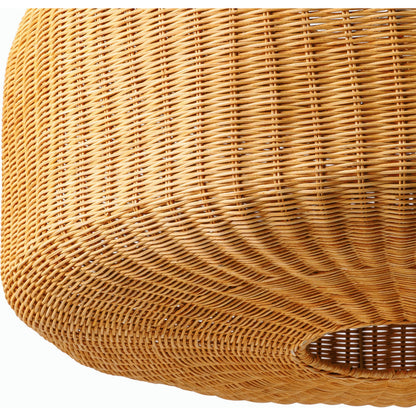 Pari Pendant - 529012 by Surya in black, camel and hand paintednaturalhand painted. Made from rattan in a rustic style.