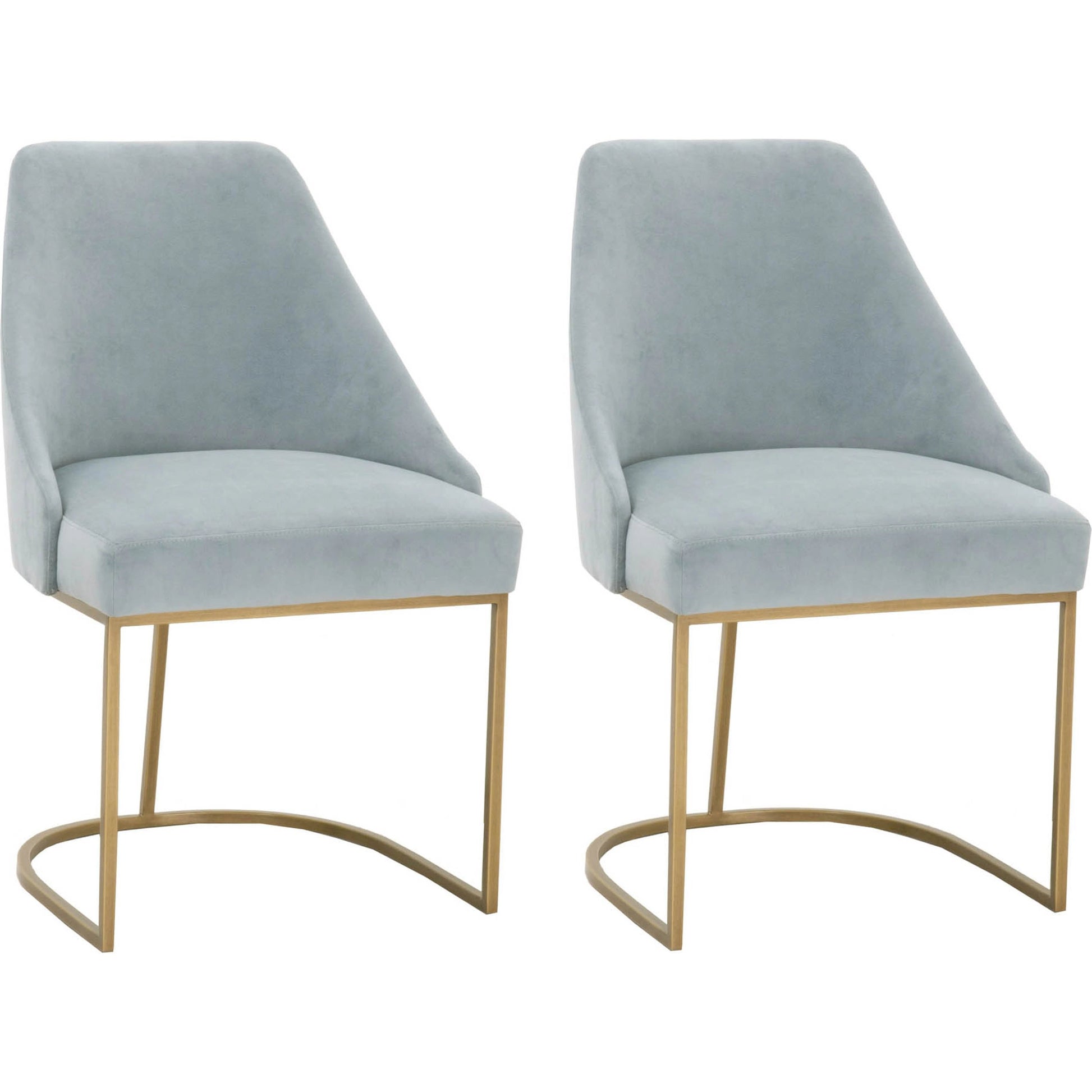 Parissa Dining Chair (Set of 2) by Essentials For Living in livesmart peyton-pearl, brushed gold. Made from metal, fabric in a modern style.