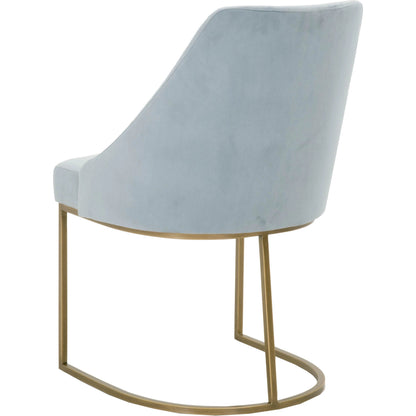Parissa Dining Chair (Set of 2) by Essentials For Living in livesmart peyton-pearl, brushed gold. Made from metal, fabric in a modern style.