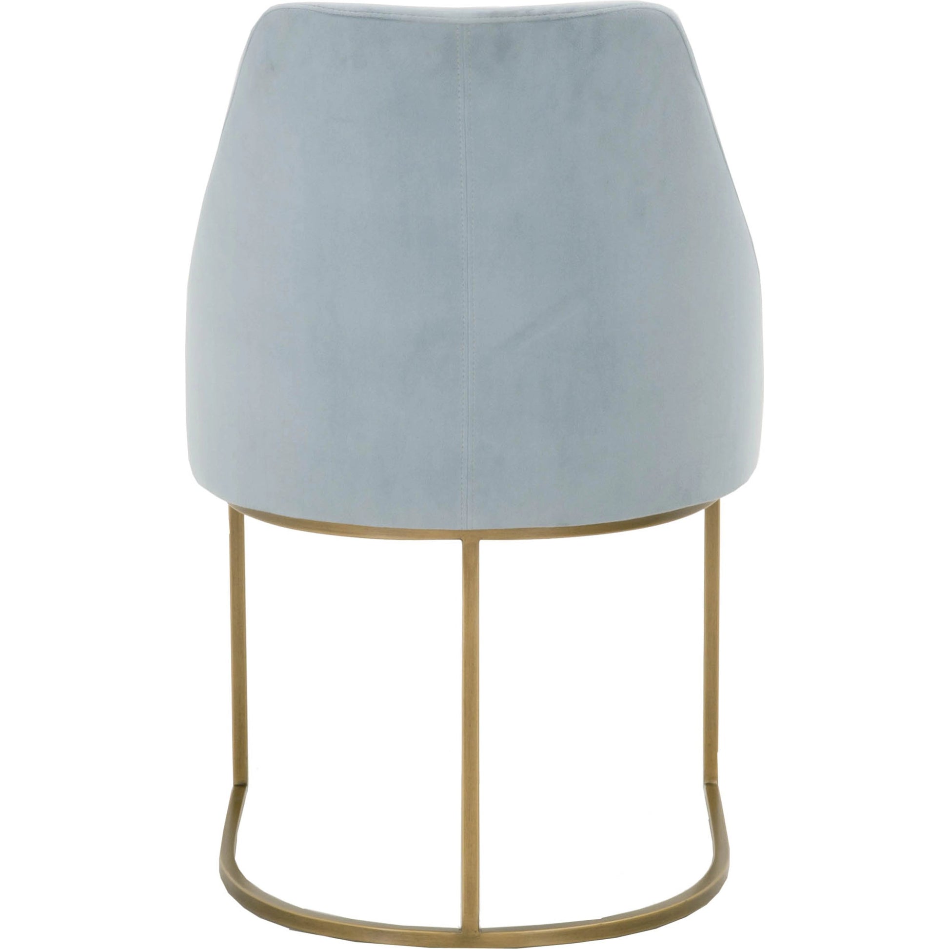 Parissa Dining Chair (Set of 2) by Essentials For Living in livesmart peyton-pearl, brushed gold. Made from metal, fabric in a modern style.