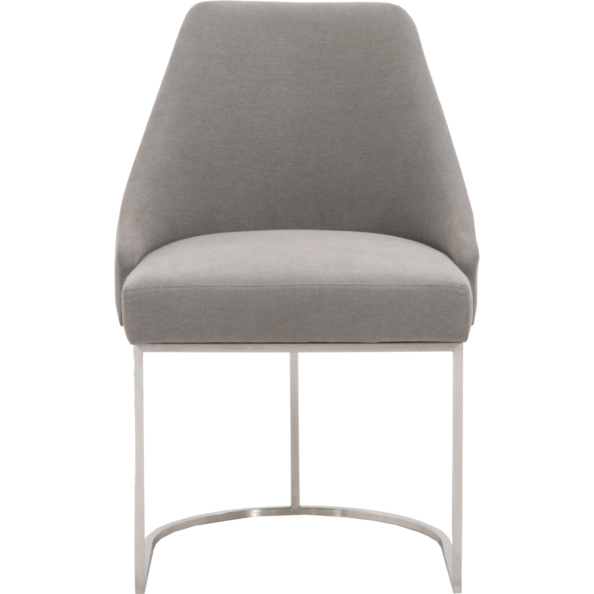 Parissa Dining Chair (Set of 2) by Essentials For Living in livesmart peyton-pearl, brushed gold. Made from metal, fabric in a modern style.
