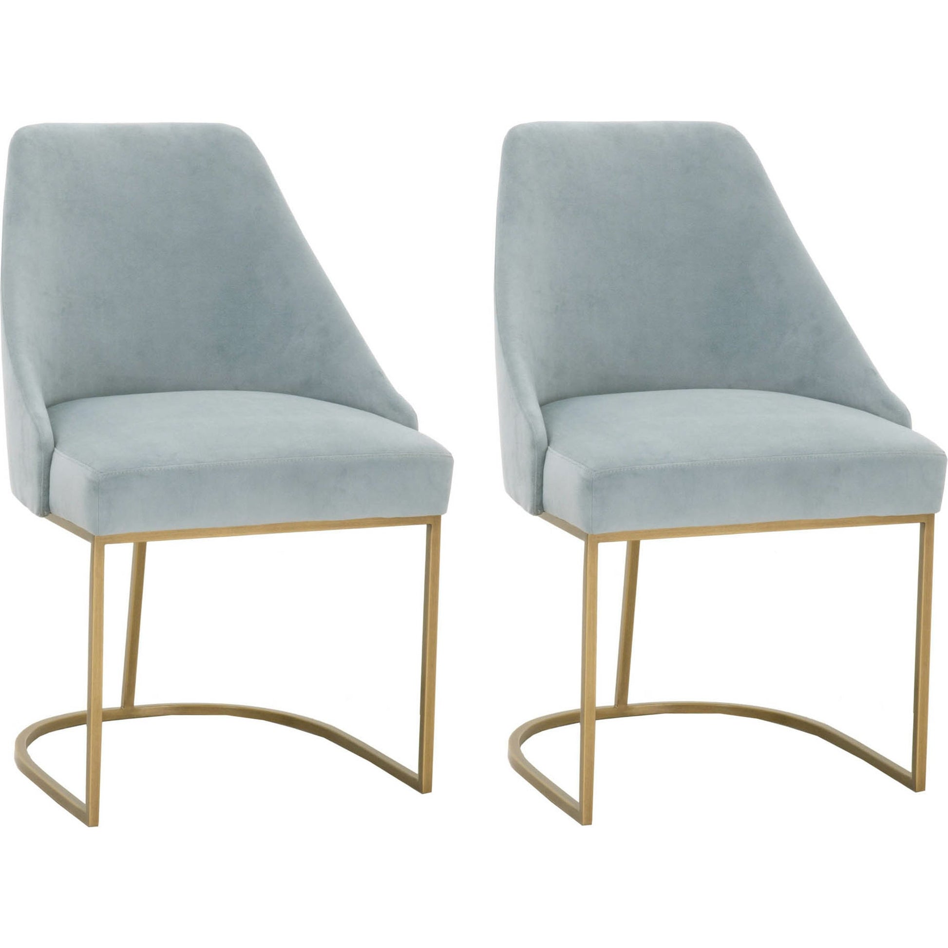 Parissa Dining Chair (Set of 2) by Essentials For Living in livesmart peyton-pearl, brushed gold. Made from metal, fabric in a modern style.