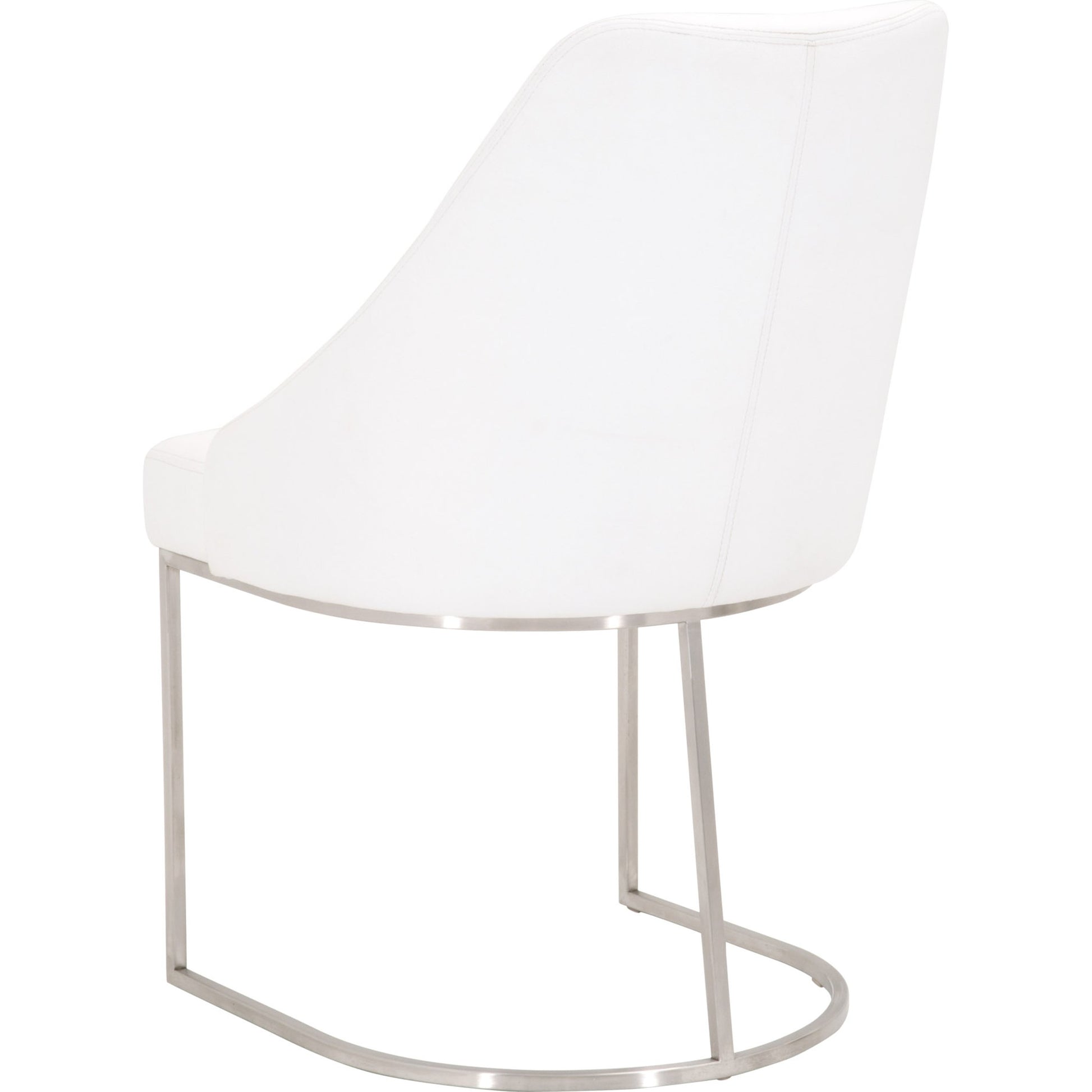Parissa Dining Chair (Set of 2) by Essentials For Living in livesmart peyton-pearl, brushed gold. Made from metal, fabric in a modern style.