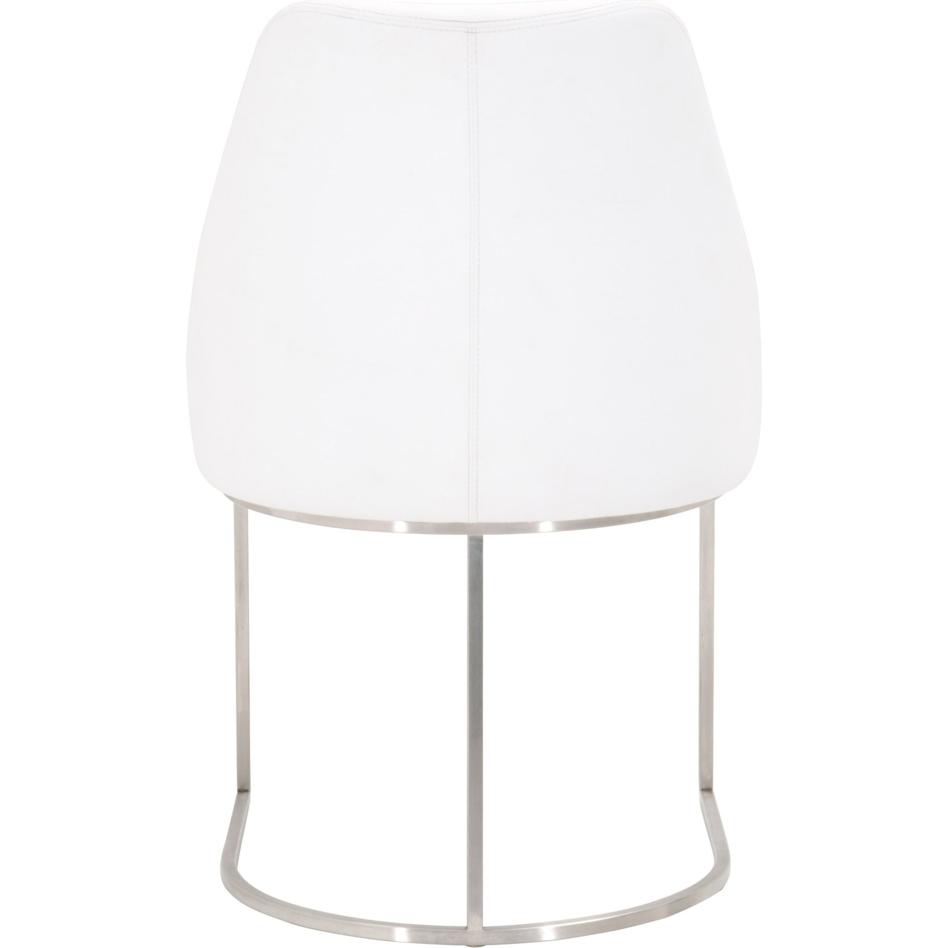 Parissa Dining Chair (Set of 2) by Essentials For Living in livesmart peyton-pearl, brushed gold. Made from metal, fabric in a modern style.