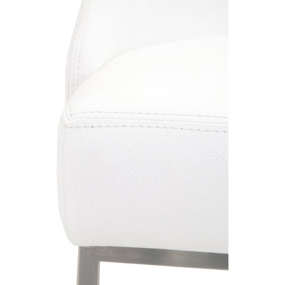 Parissa Dining Chair (Set of 2) by Essentials For Living in livesmart peyton-pearl, brushed gold. Made from metal, fabric in a modern style.