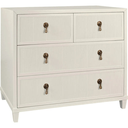 Pascal Four Drawer Chest by Worlds Away. Made from unique in a unique style.
