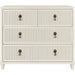 Pascal Four Drawer Chest by Worlds Away. Made from unique in a unique style.