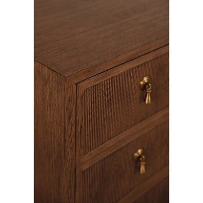Pascal Four Drawer Chest by Worlds Away. Made from unique in a unique style.