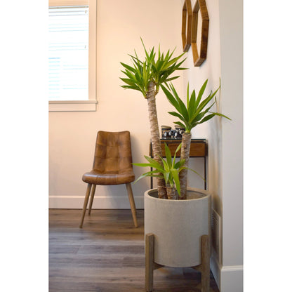 Patio Round Large Standing Pot by LH Imports. Made from unique in a modern style.