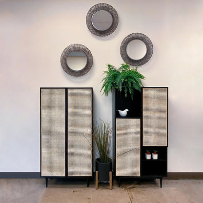 Patio Round Small Standing Pot by LH Imports in distressed brown. Made from unique in a modern style.