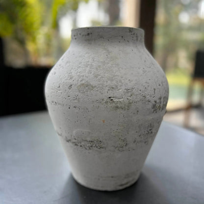 Amphora Medium Vase by LH Imports in white. Made from unique in a transitional style.