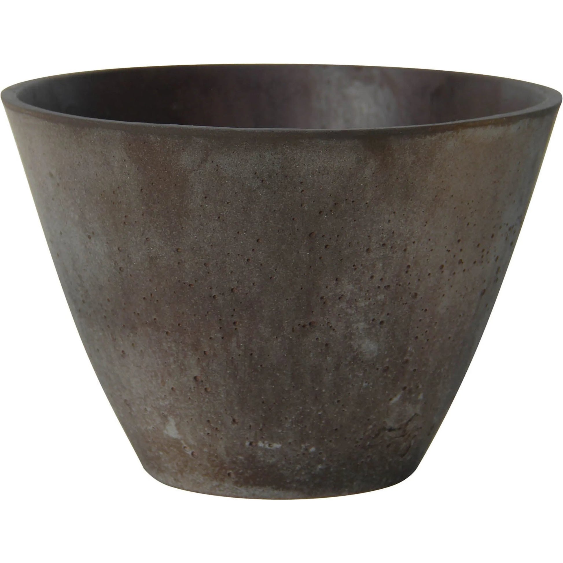 Rustic Conical Bowl by LH Imports. Made from limestone in a unique style.